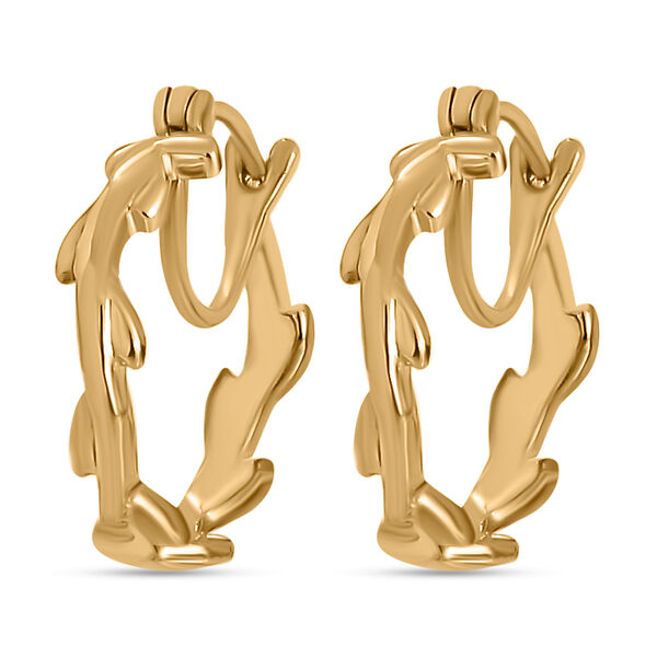 Creolen 925 Silber vergoldet image number 0