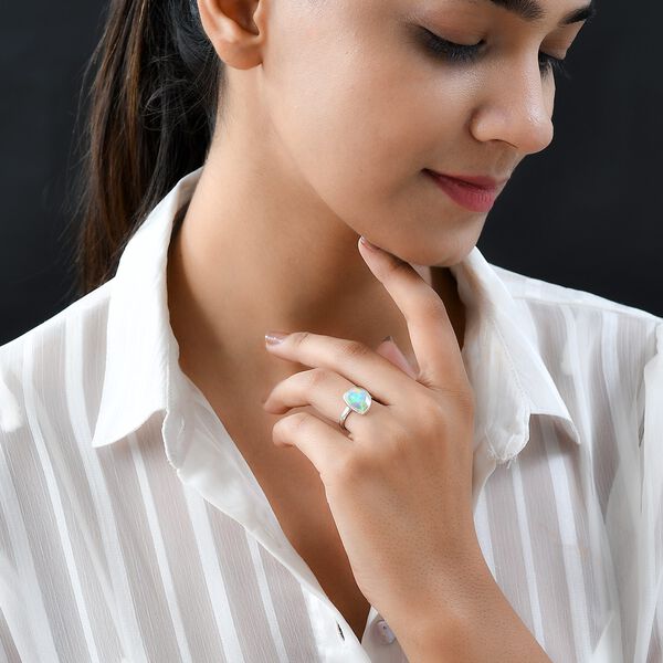 Nat&uuml;rlicher, &auml;thiopischer Welo Opal-Ring - 1,56 ct. image number 3