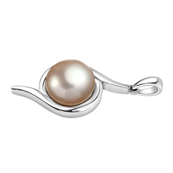 EverTrue Pfirsich S&uuml;&szlig;wasserperle Anh&auml;nger image number 4