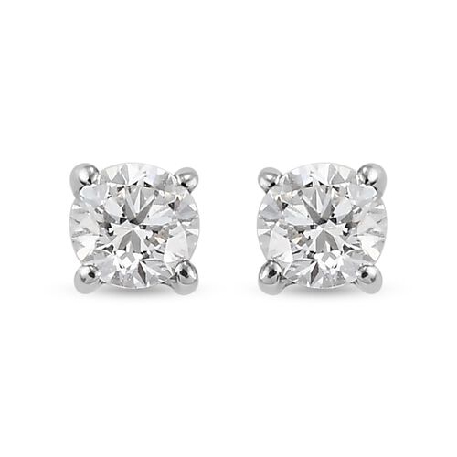 RHAPSODY Diamant-Ohrstecker, zertifiziert VS E-F, 950 Platin ca. 0,25 ct image number 0