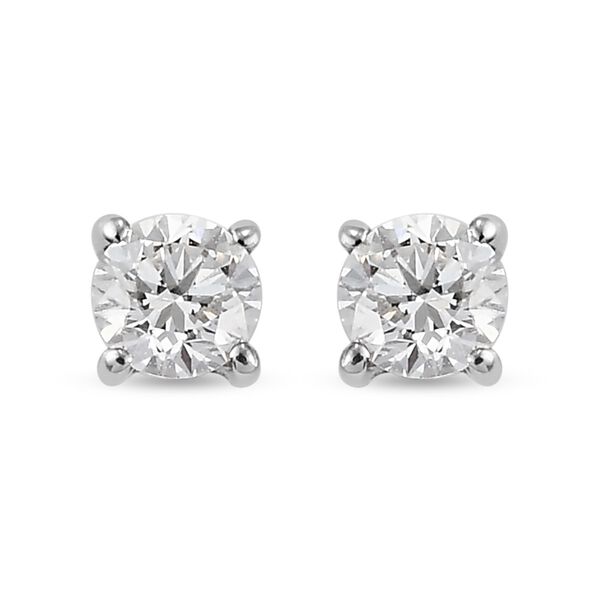 RHAPSODY Diamant-Ohrstecker, zertifiziert VS E-F, 950 Platin ca. 0,25 ct image number 0