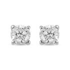RHAPSODY Diamant-Ohrstecker, zertifiziert VS E-F, 950 Platin ca. 0,25 ct