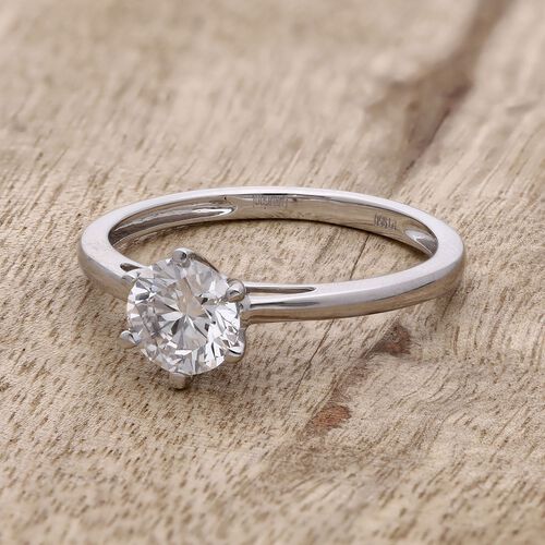LUXURIANT DIAMOND- IGI zertifizierter VS-EF Labor Diamant Ring in 950 Platin - 1 ct. image number 1