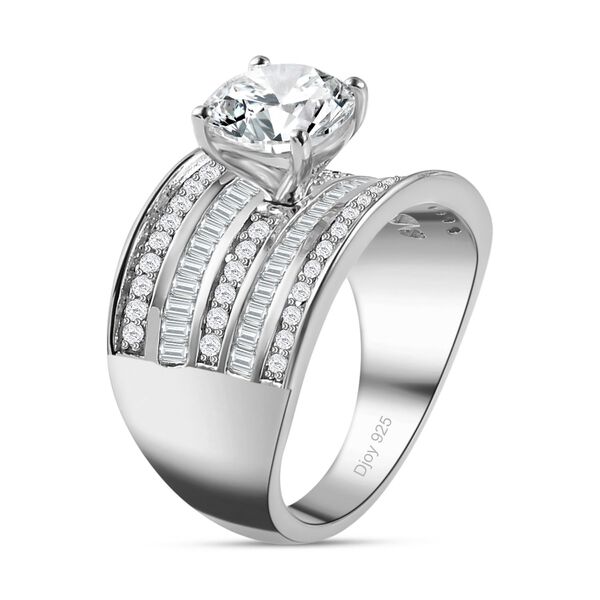 Moissanit Ring - 3,59 ct. image number 7