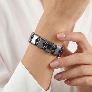 Terahertz Armband, flexibel, ca. 225.00 ct