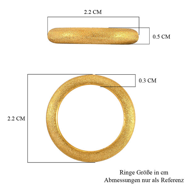 Bandring mit Sandstrahlstruktur image number 6