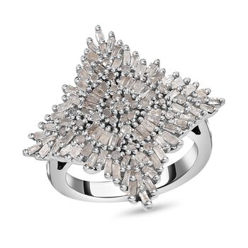 Wei&szlig;er Diamant-Ring - 1 ct.