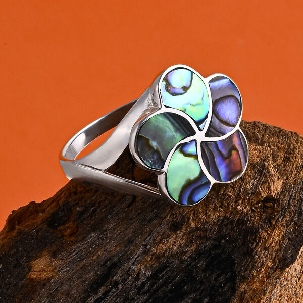 D'Joy Royal Bali- Abalone Muschel Ring image number 1