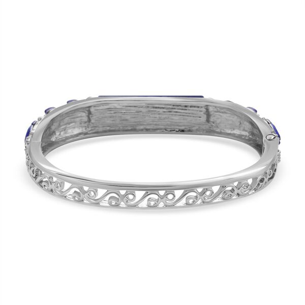 Lapislazuli, blauer Kristall Armreif, ca. 18 cm image number 5