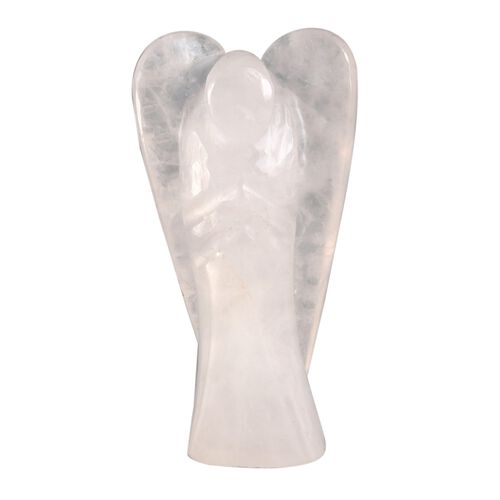 The 5th Season - Engelsfigur aus echtem Edelstein in Geschenkverpackung, Rosenquarz image number 0