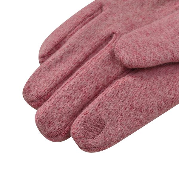 Kaschmirhandschuhe mit Mikroplüschfutter, Altrosa image number 6