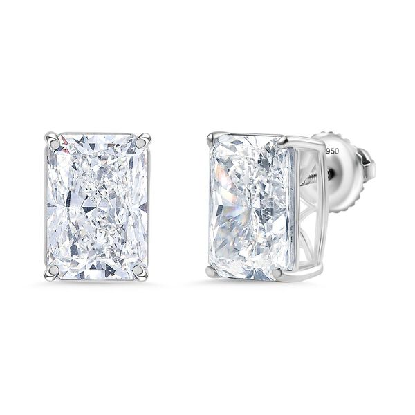 Lab Grown Diamant VS Ohrringe 950 Platin ca. 10,06 ct. image number 0
