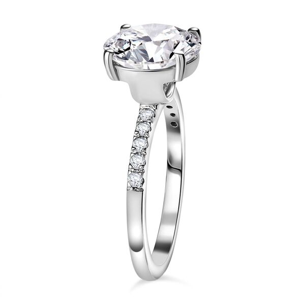 Moissanit Ring - 3,59 ct. image number 7