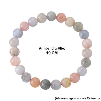 Mehrfarbiger Beryll Armband Flexibles cm ca. 110,00 ct.