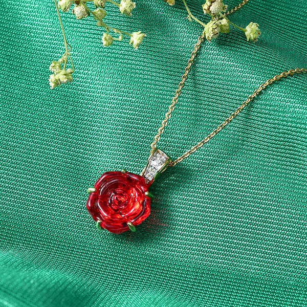 GP Whispers of Murano Kollektion - Kanchanaburi Blauer Saphir Schmuckset ca. 50 cm 925 Silber 750 Gelbgold vermeil 3.96 ct image number 2