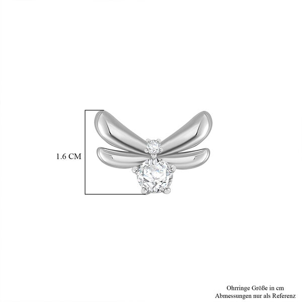 Moissanit Ohrringe - 0,86 ct. image number 6