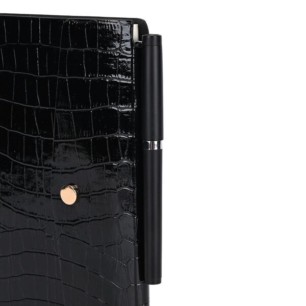 Serpentine Notizbuch Geschenkset mit Kugelschreiber - schwarz image number 12