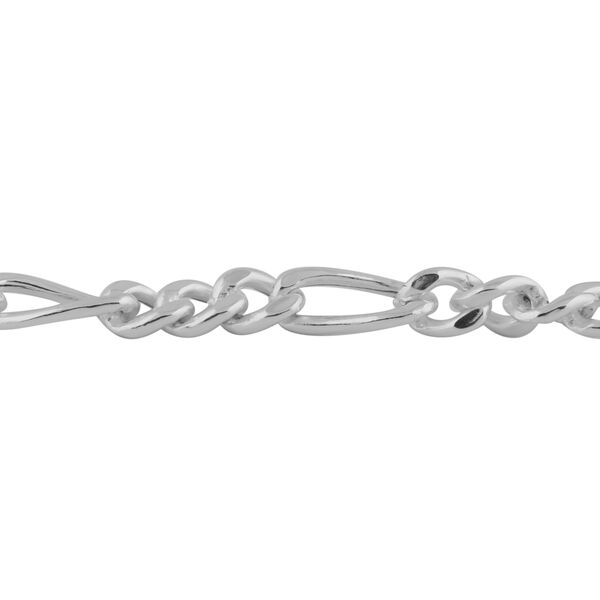 Italienische Figaro Armband ca. 19 cm 925 Silber image number 2