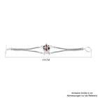 Royal Bali - AAA mehrfarbiges Turmalin Armband, ca. 19 cm, 925 Silber ca. 2.23 ct image number 4