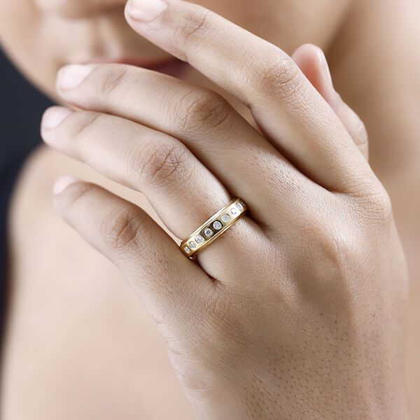 Moissanit Ring - 0,27 ct. image number 9