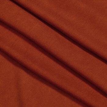 Eleganter Schal mit Fransen, 65x180cm, Terrakotta