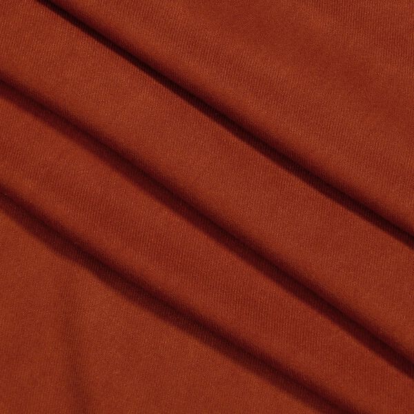 Eleganter Schal mit Fransen, 65x180 cm, Terrakotta image number 4