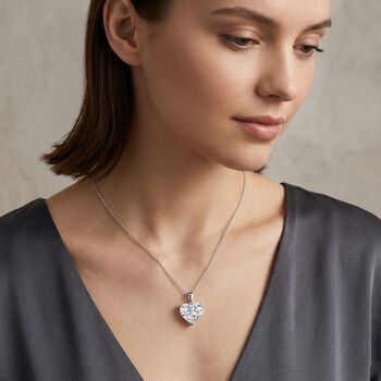 LUXURIANT IGI zertifizierter VS2-F Labor Herz Diamant Anh&auml;nger - 10 ct.