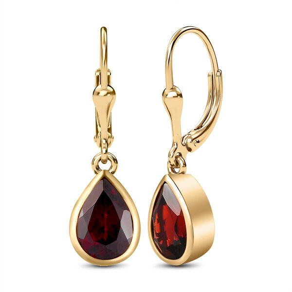 Natürliche Mosambik Granat-Ohrhänger - 4,41 ct. image number 4