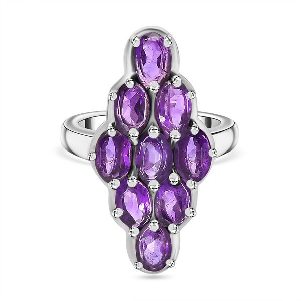Afrikanischer Amethyst-Ring - 3,59 ct.