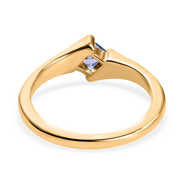 Tansanit Solitär Ring - 0,40 ct. image number 6