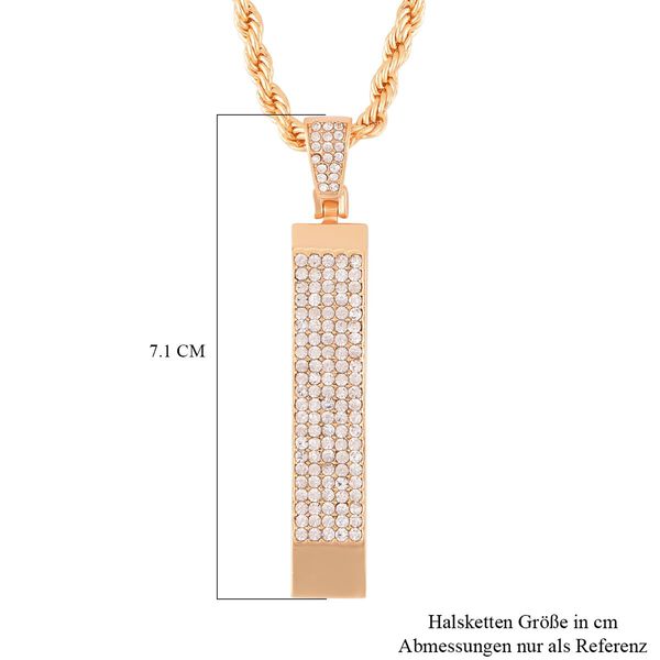 Wei&szlig;es Kristall-Schmuckset image number 4