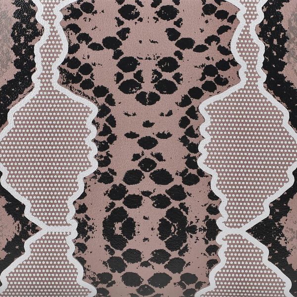 Echtleder Brieftasche mit Schlangenleder-Prägung und RFID-Schutz, hellbraun image number 4