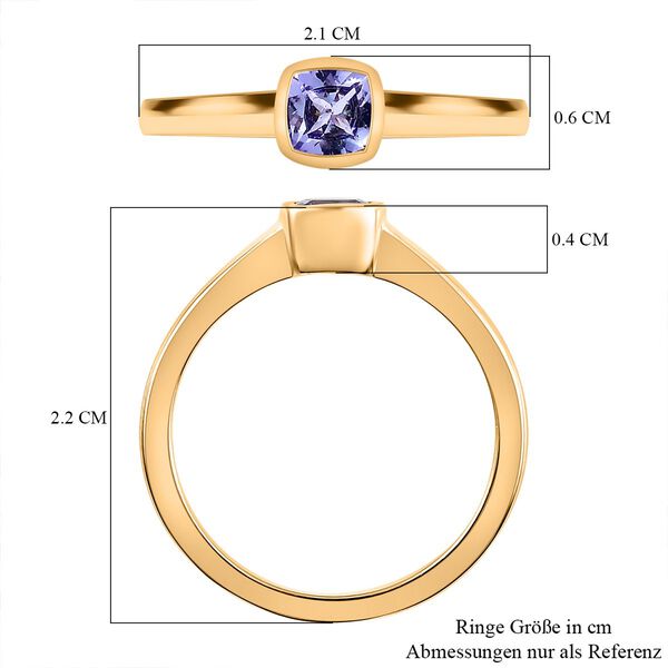 Tansanit Ring - 0,45 ct. image number 7