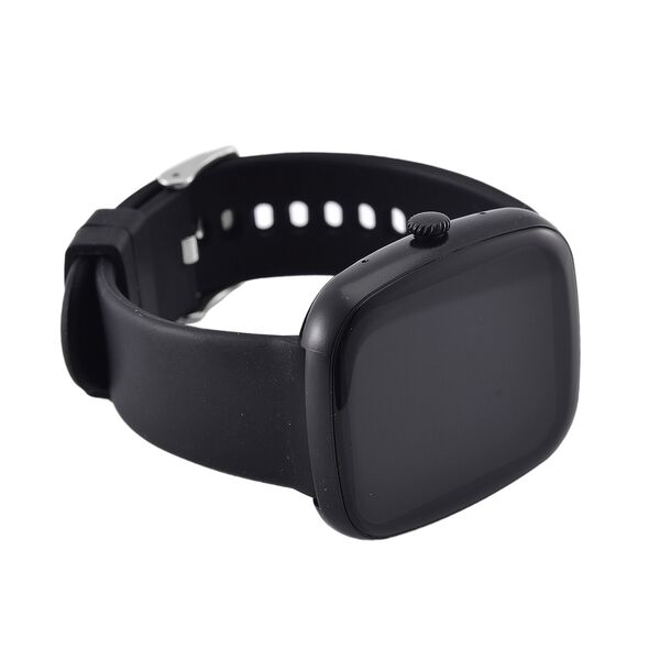 VS10 Smartwatch - 4-in-1 Set, 1,83 TFT Touchscreen, 3 Silikonarmbänder, Bluetooth-Anrufe, Sprachassistent, Sportmodi, Herzfrequenz- und Schlaftracking, Schwarz image number 4