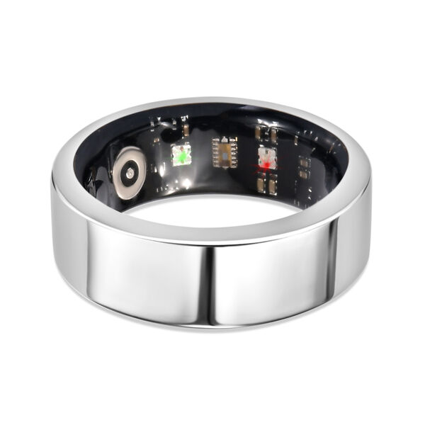 Soul Smart - V1 Smart Unisex Ring, G-Sensor, Herzfrequenzsensor, Silberton image number 2