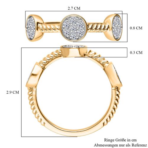 LUXURIANT DIAMOND- SI Labor Diamant Ring- 0,50 ct. image number 5