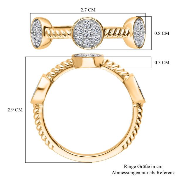 LUXURIANT SI Labor Diamant Ring- 0,50 ct. image number 5