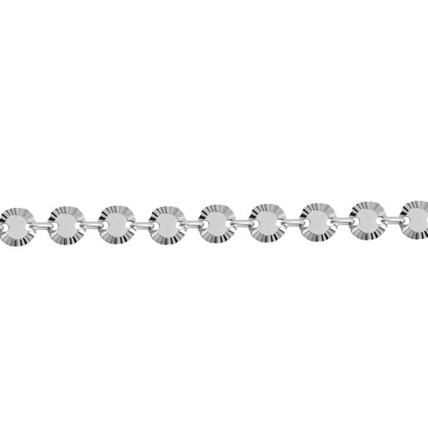 Italienisches Armband, 925 Silber rhodiniert, ca. 18 cm, ca. 2,60g image number 2