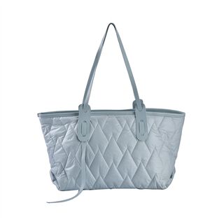 Geräumige & leichte Tote Bag mit Schultergurt, 56x30x16cm, Blau