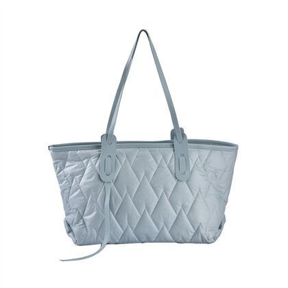 Ger&auml;umige & leichte Tote Bag mit Schultergurt, 56x30x16cm, Blau