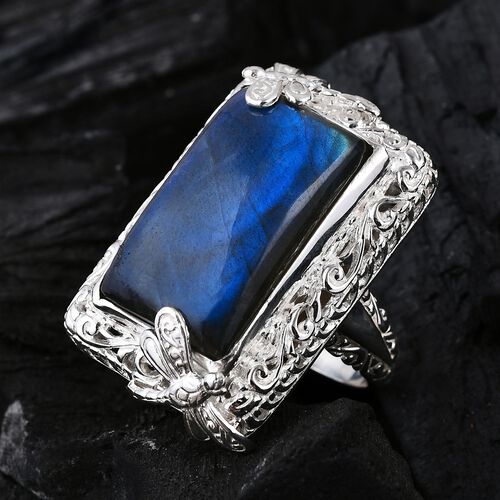 Royal Bali Kollektion- Labradorit Ring - 30,16  ct. image number 1