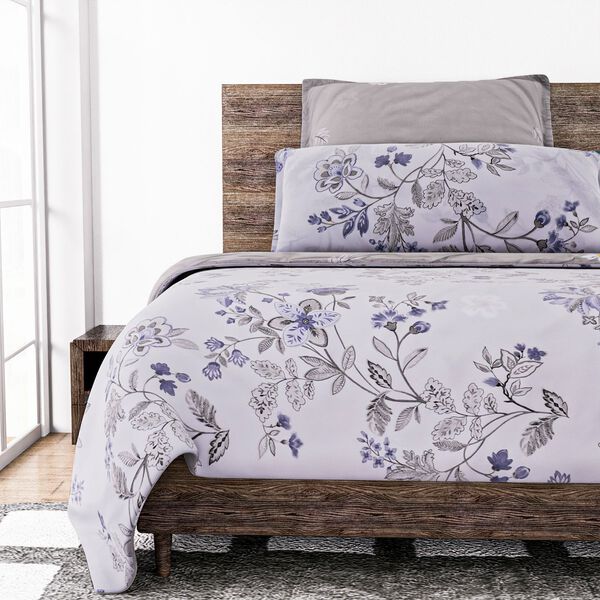 6-teiliges Bettbezug Set, 2 Bettbezüge, 4 Kissenbezüge, weiß image number 6