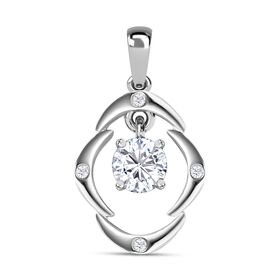 Moissanit Anhänger - 1,04 ct.