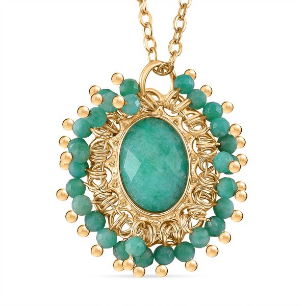 Amazonit Schmuckset - 15 ct. image number 6