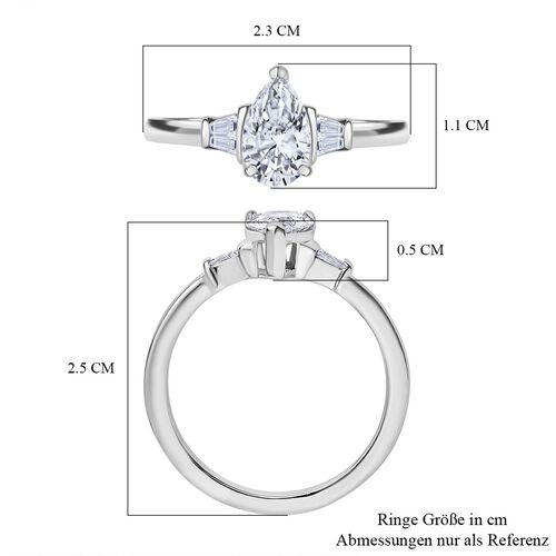 LUXURIANT DIAMOND- IGI zertifizierter VS-EF Labor Diamant Ring - 1 ct. image number 6