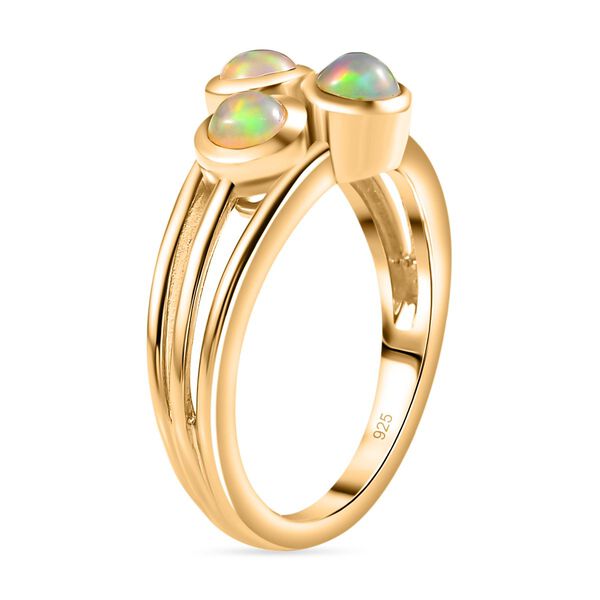 AA Nat&uuml;rlicher, &auml;thiopischer Welo Opal Ring, ca. 0,53 ct. image number 6