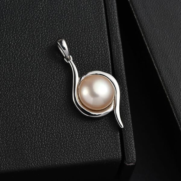 EverTrue Pfirsich Süßwasserperle Anhänger image number 2