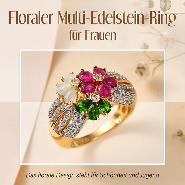 Multi-Edelstein Ring - 2,99 ct. image number 2