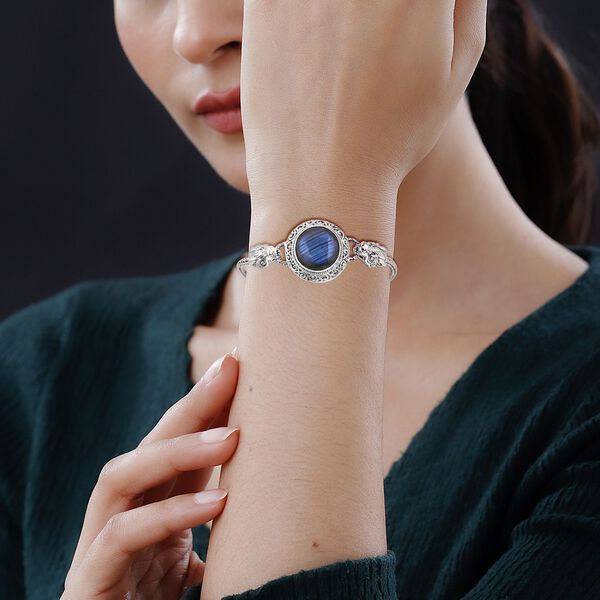 Royal Bali Kollektion- AAA Labradorit Armband, 19 cm -12,89 ct. image number 3