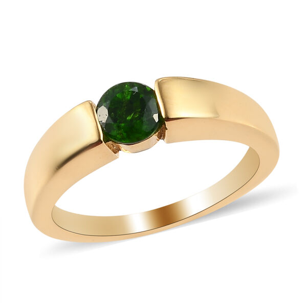 Natürlicher Chromdiopsid-Ring - 0,60 ct. image number 4